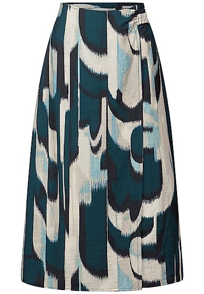 STREET ONE Midirock Midi-Rock in Wickel-Optik (1-tlg) günstig online kaufen