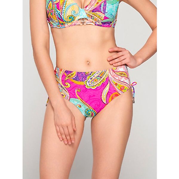 Luna  Bikini Ober- und Unterteile Bikini-Strümpfe Badehose geraffte Seiten günstig online kaufen