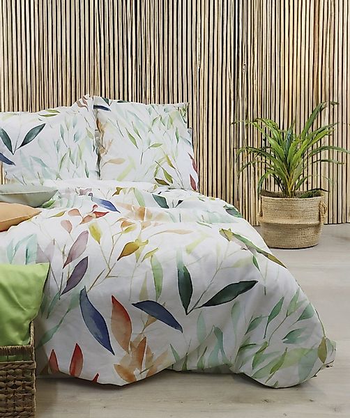 fleuresse Bettwäsche Fleuresse Halbleinen Bettwäsche 135x200 günstig online kaufen