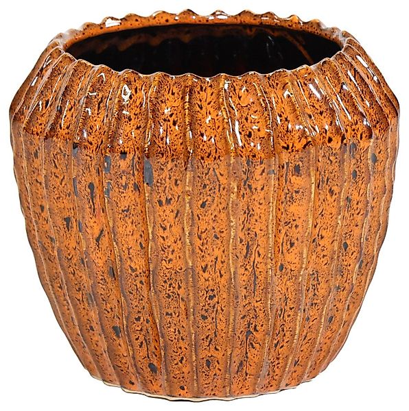 finehomegarden Blumentopf Topf Übertopf Keramik amber günstig online kaufen