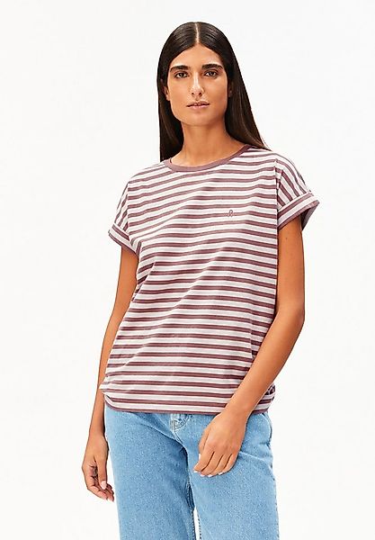 Armedangels T-Shirt IDAARA STRIPES T-Shirt aus Bio-Baumwolle Loose Fit günstig online kaufen