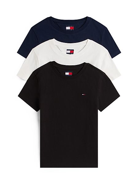 Tommy Jeans Kurzarmshirt TJW 3PACK C-NECK günstig online kaufen