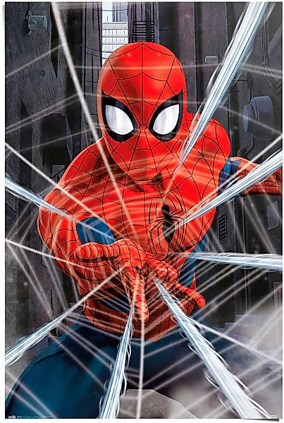 Reinders Poster "Marvel Spiderman - gotcha" günstig online kaufen