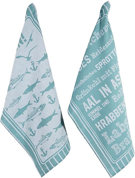 PAD Geschirrtuch Heimat, (Set, 2-tlg) günstig online kaufen