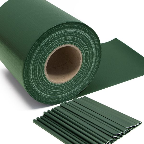 M MERCEO Sichtschutzelement, 50m Zaun Sichtschutz-Streifen/PVC günstig online kaufen