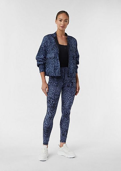 comma Leggings Leggings Jersey-Leggings mit All-over-Leo-Print günstig online kaufen