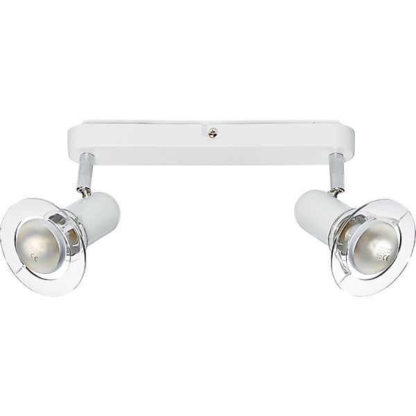 Deckenstrahler Casaca 2-flammig Weiß ca. 26 cm günstig online kaufen
