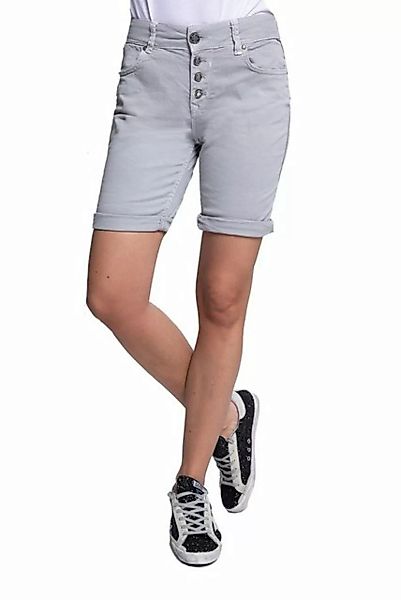 Zhrill Shorts Shorts JESSY Grey (0-tlg) bequemer Sitzkomfort günstig online kaufen