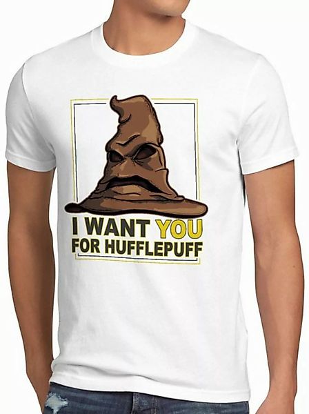 style3 T-Shirt Haus Dachs schule zauberei erde potter zauberschule harry günstig online kaufen