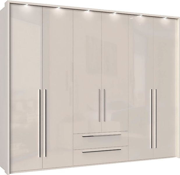 Places of Style Drehtürenschrank "Piano, inklusive Rahmen und Beleuchtung, günstig online kaufen
