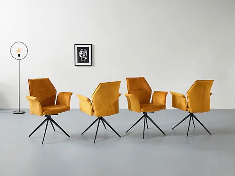 HELA Esszimmersessel »SUSANNE« Set, Esszimmerstuhl, Drehstuhl, 1 oder 4 Stü günstig online kaufen