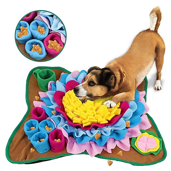 Coonoor Tier-Intelligenzspielzeug Schnüffelteppich Hund Schnüffelmatte günstig online kaufen