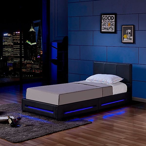 HOME DELUXE Bett LED Bett ASTEROID günstig online kaufen