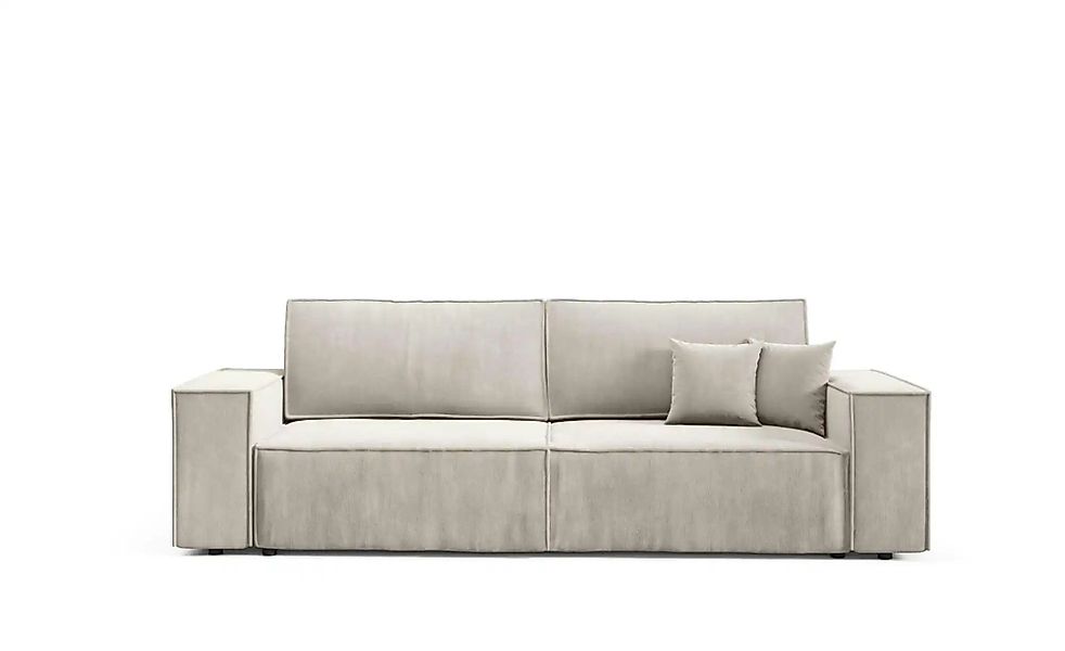 Einzelsofa mit Schlaffunktion Mille ¦ beige ¦ Maße (cm): B: 255 H: 88 Polst günstig online kaufen