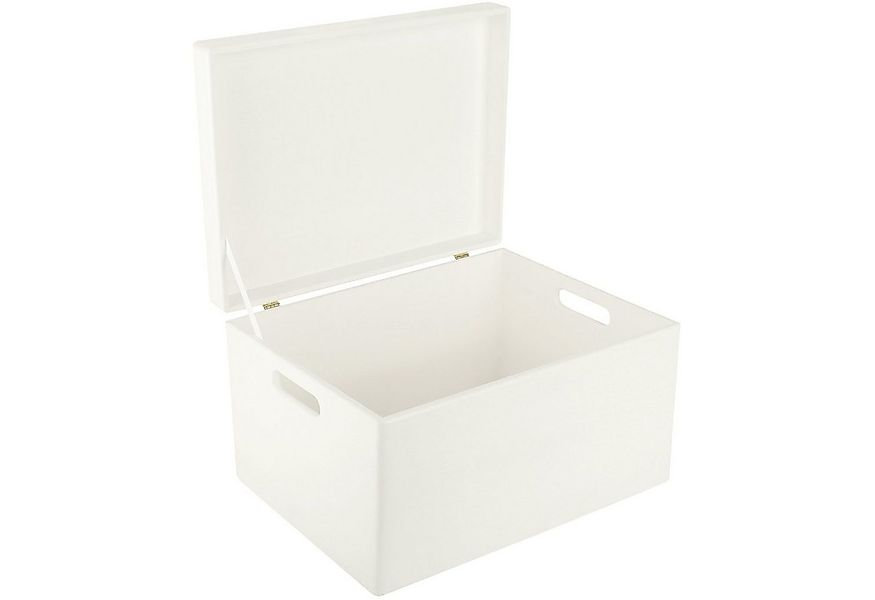 Creative Deco Holzkiste mit Deckel XXL groß 40x30x24 cm Erinnerungsbox Baby günstig online kaufen