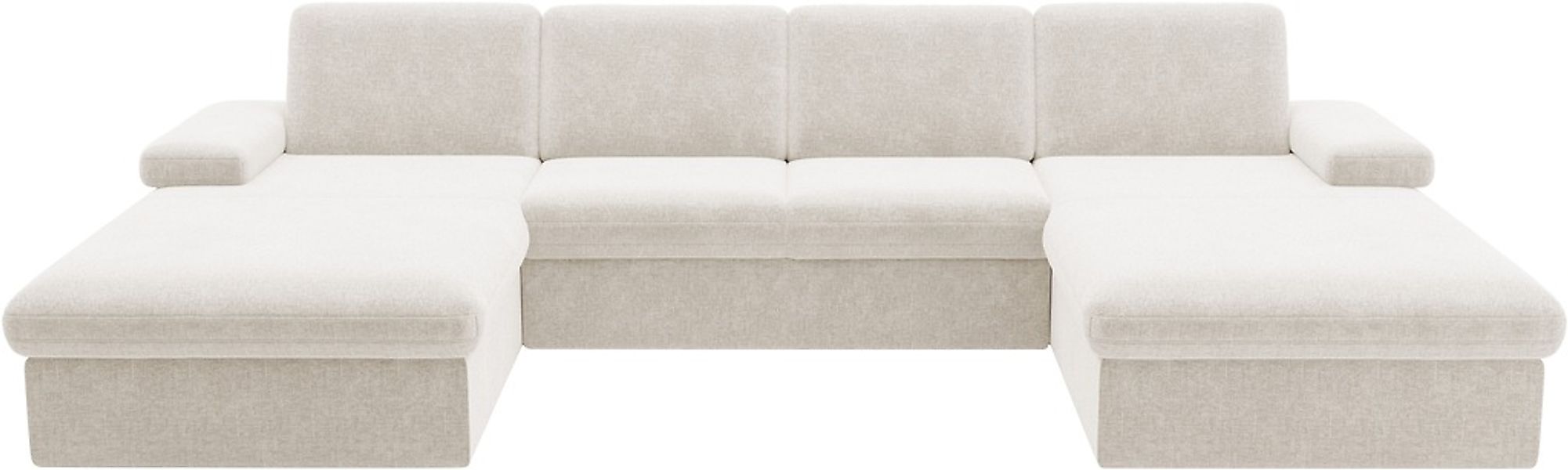 sit&more Wohnlandschaft »Moreno U-Form, B: 309 cm« mit Armteilverstellung, günstig online kaufen