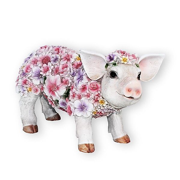 colourliving Tierfigur Schweine Figur stehend Blumenschwein günstig online kaufen