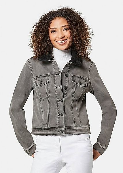 MADELEINE Jeansjacke Jeansjacke mit Teddykragen günstig online kaufen