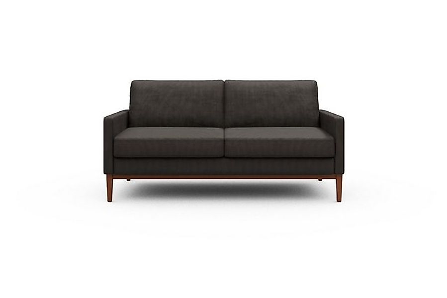 moebelfaktor Sofa Bodo 2,5-Sitzer, Retro-Design, elegante Linien, stabile H günstig online kaufen
