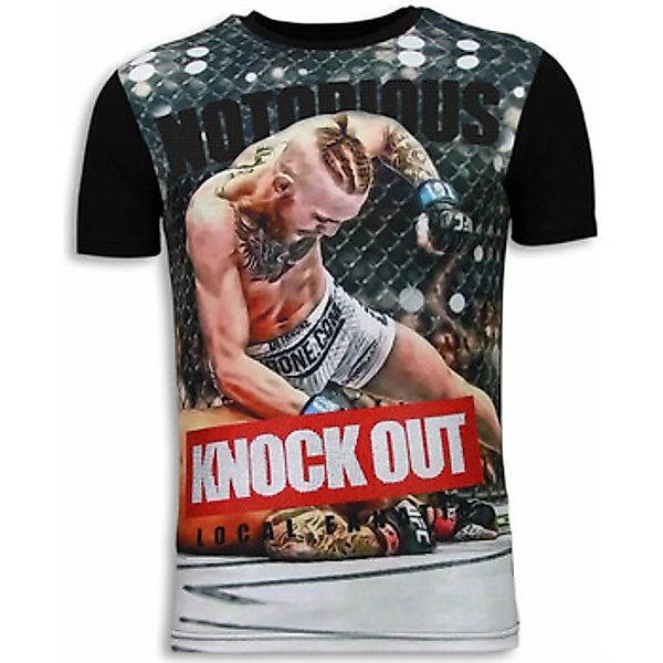 Local Fanatic  T-Shirt Corner Notorious Mit Strasssteinen günstig online kaufen