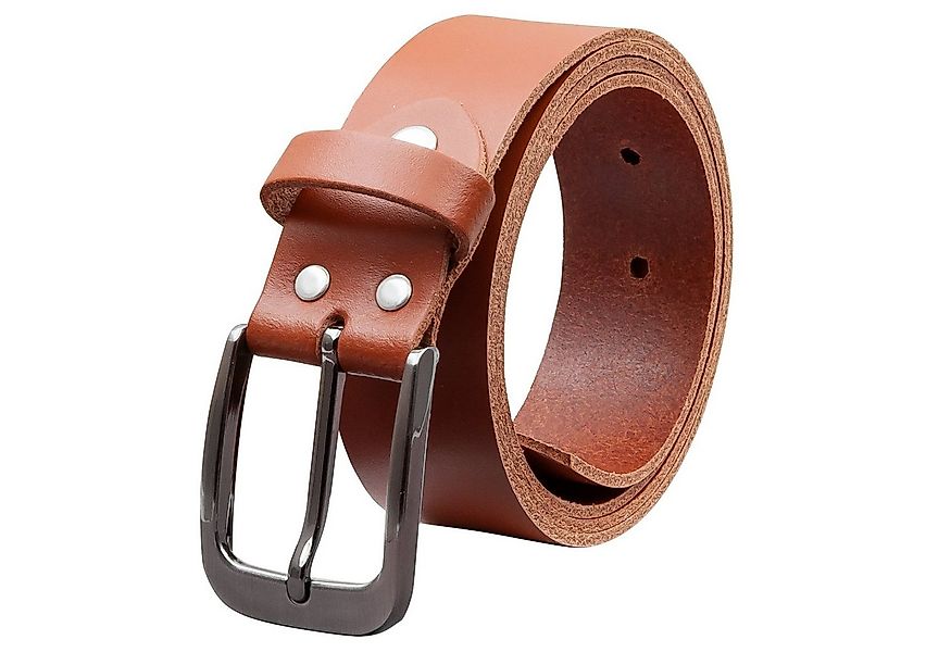 COLOGNEBELT Ledergürtel OM434-SL-Cognac MADE IN GERMANY, Cognac Kürzbar, 10 günstig online kaufen