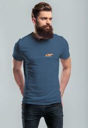 Neverless Print-Shirt Herren T-Shirt Fuchs Fox günstig online kaufen