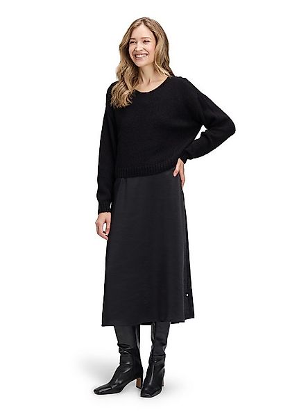 Vera Mont Druckkleid Damen Casual-Kleid zweiteilig Materialmix günstig online kaufen