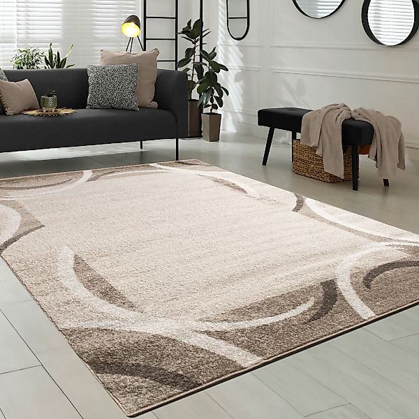 Paco Home Teppich "Sinai 059" rechteckig 13 mm Höhe Kurzflor, modernes Desi günstig online kaufen