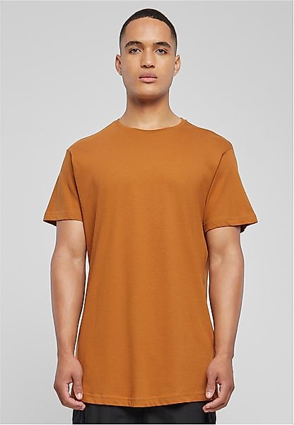 URBAN CLASSICS Rundhalsshirt Shaped Long Tee günstig online kaufen