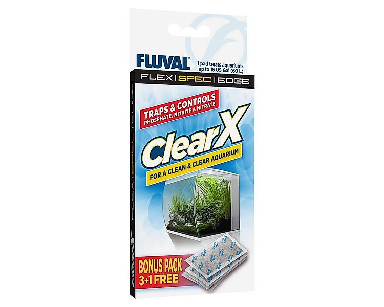 FLUVAL Aquariumfilter CLEAR X Filter Kissen 4er günstig online kaufen