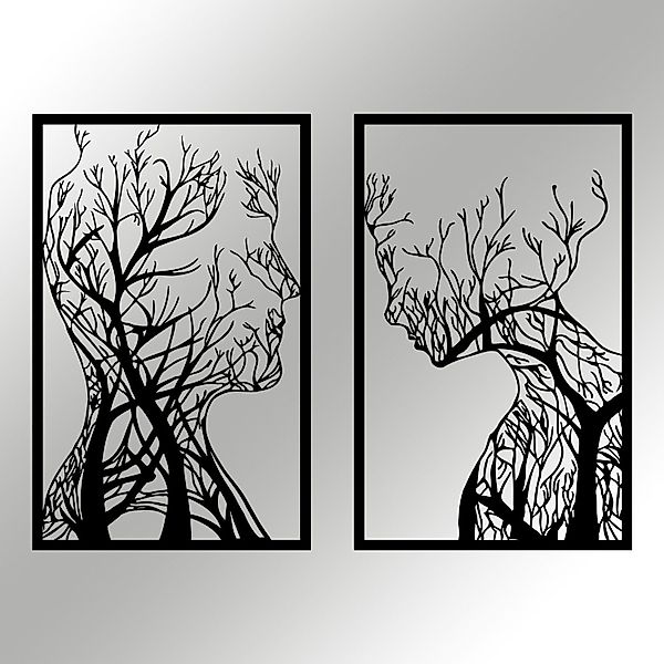 Wallity Wanddekoobjekt 100% METAL (Thickness: 1,2mm), günstig online kaufen