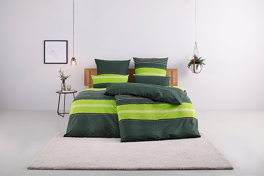 my home Bettwäsche Circle, Linon, 2 günstig online kaufen