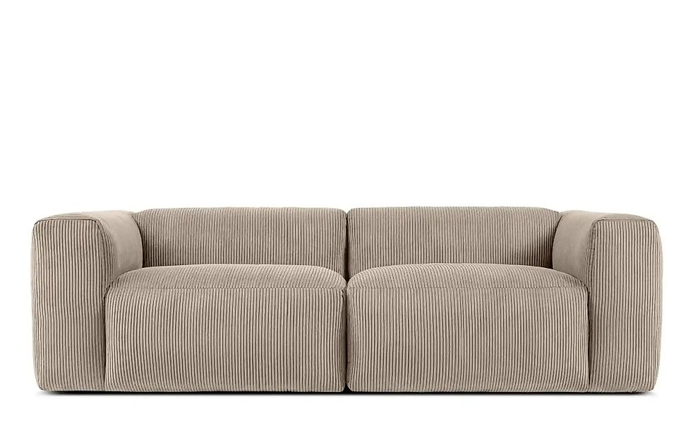 KONSIMO Einzelsofa  Buffo ¦ beige ¦ Maße (cm): B: 250 H: 73 Polstermöbel > günstig online kaufen