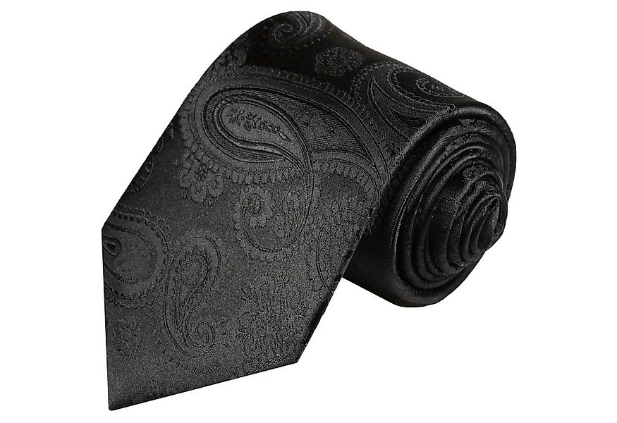 Paul Malone Krawatte Herren Krawatte Schlips modern uni paisley Breit (8cm) günstig online kaufen