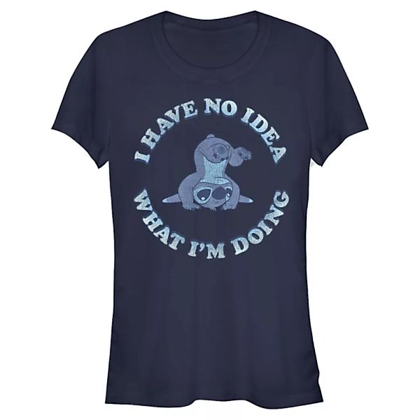 Disney - Lilo & Stitch - Stitch No Idea - Frauen T-Shirt günstig online kaufen