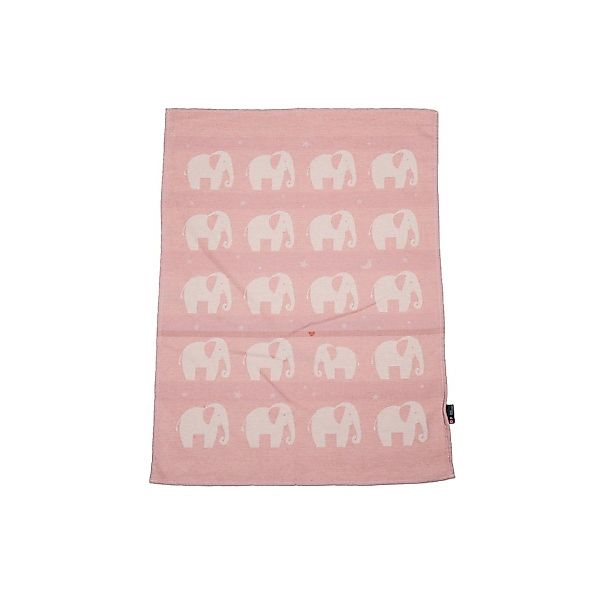 Babydecke Babydecke "Lima" Elefanten Kuscheldecke 90x65cm, günstig online kaufen
