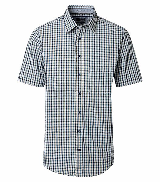 CASAMODA Kurzarmhemd "CASAMODA Freizeithemd Kurzarm kariert" günstig online kaufen