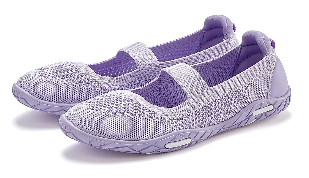 LASCANA Sneaker Ballerinas Freizeitschuh, Slipper, Halbschuh, günstig online kaufen