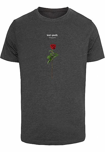 MisterTee Kurzarmshirt "MisterTee Herren Lost Youth Rose Tee", (1 tlg.) günstig online kaufen