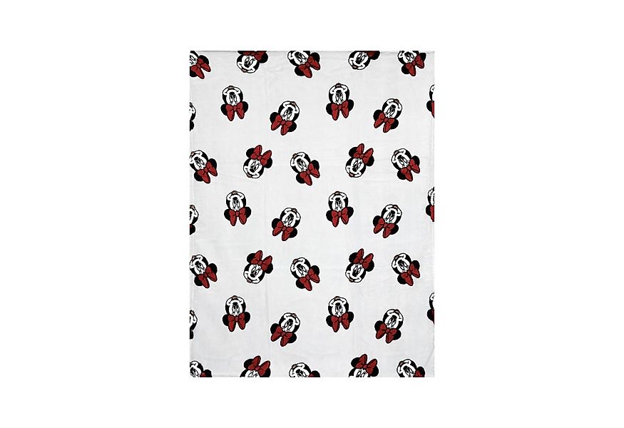 Wolldecke Minnie Mouse Babydecke Kuschelige Korallen-Fleecedecke, 100cm x 7 günstig online kaufen