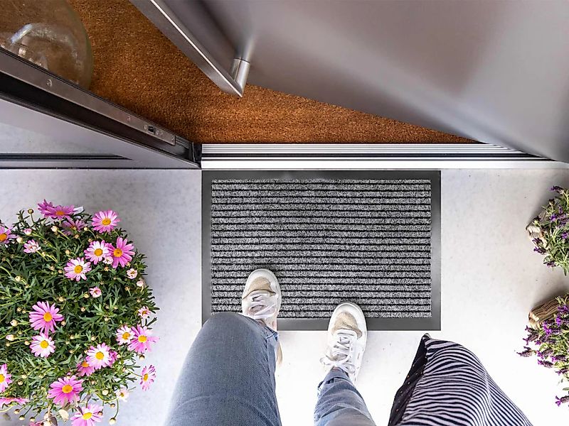Primaflor-Ideen in Textil Fußmatte »OSLO«, rechteckig, 8 mm Höhe, Schmutzfa günstig online kaufen
