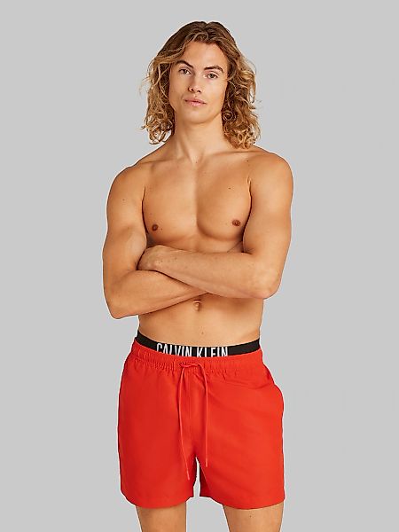 Calvin Klein Swimwear Badeshorts "MEDIUM DOUBLE WB", mit Logo günstig online kaufen