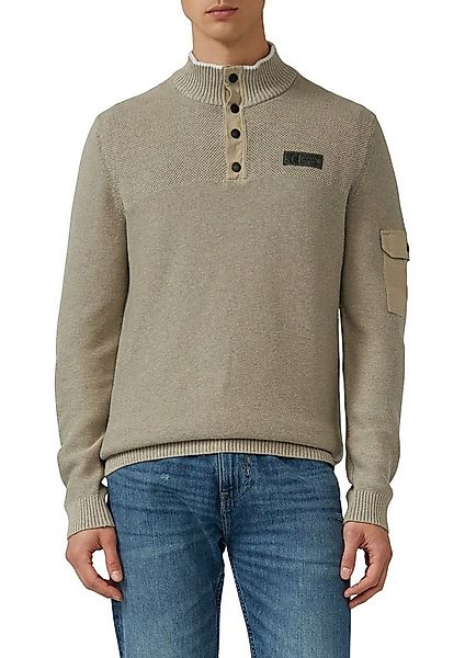 s.Oliver Strickpullover mit Logo Stickerei günstig online kaufen