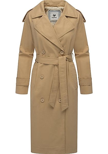 Ragwear Trenchcoat Longtrench Eleganter Mantel-Klassiker mit günstig online kaufen