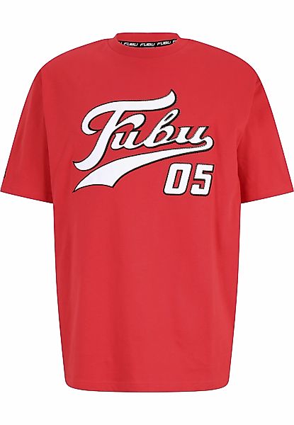 Fubu T-Shirt "Fubu FBMQ12111RED Fubu Varsity T-Shirt" 1 Stk. günstig online kaufen