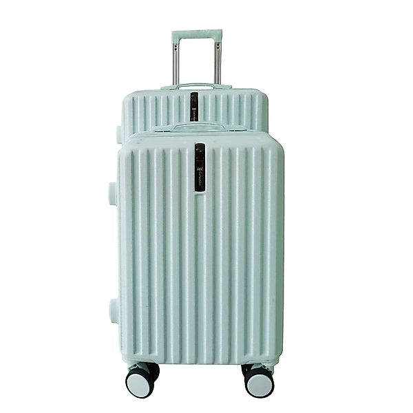 NTK-Collection Hartschalen-Trolley Hartschalenkoffer 2er-Set Leandra Hellbl günstig online kaufen