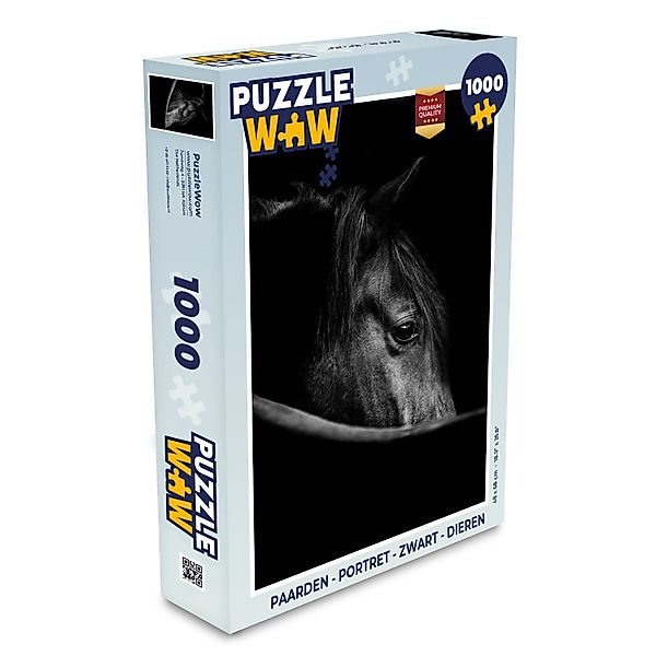 MuchoWow Puzzle Pferde - Porträt - günstig online kaufen
