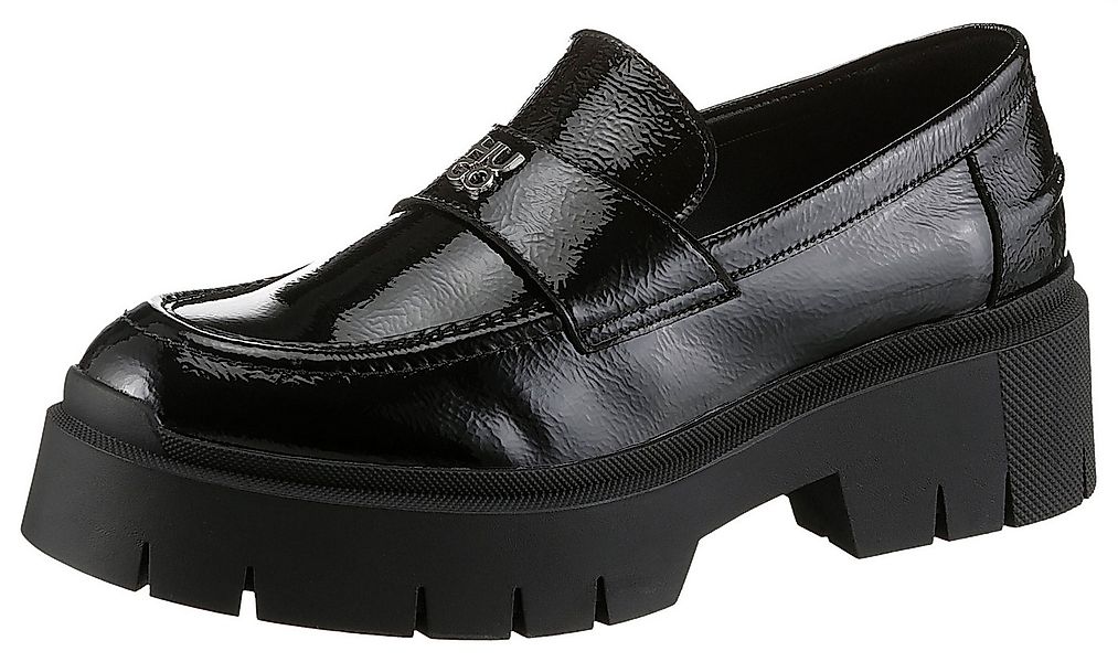 HUGO Kris Loafer, Slipper, Schlupfschuh, Halbschuh mit Profilsohle günstig online kaufen