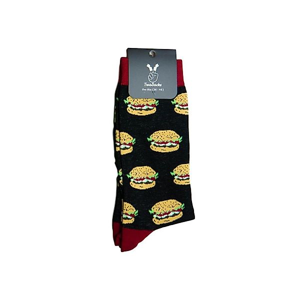 TwoSocks Freizeitsocken Burger Socken lustige Socken günstig online kaufen