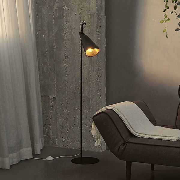 OSRAM Stehleuchte Decor Bell, schwarz, Stahl, E27, H 120 cm günstig online kaufen